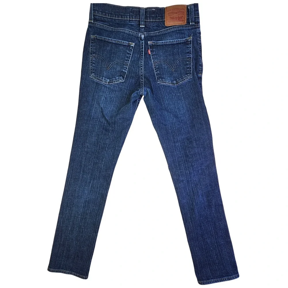 Levi's 510 Super Skinny Jeans Dark Wash Mens W36 L32‎ Cotton Spandex